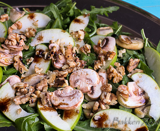 Champignon salade: Salata Il Sambro