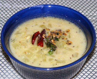 Vellarikkai Kootu / Cucumber Kootu – Cucumbers cooked in Coconut based stew – BM # 32
