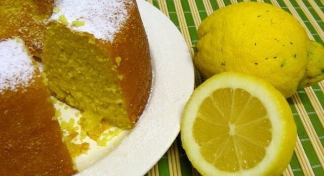O melhor bolo de limão do mundo