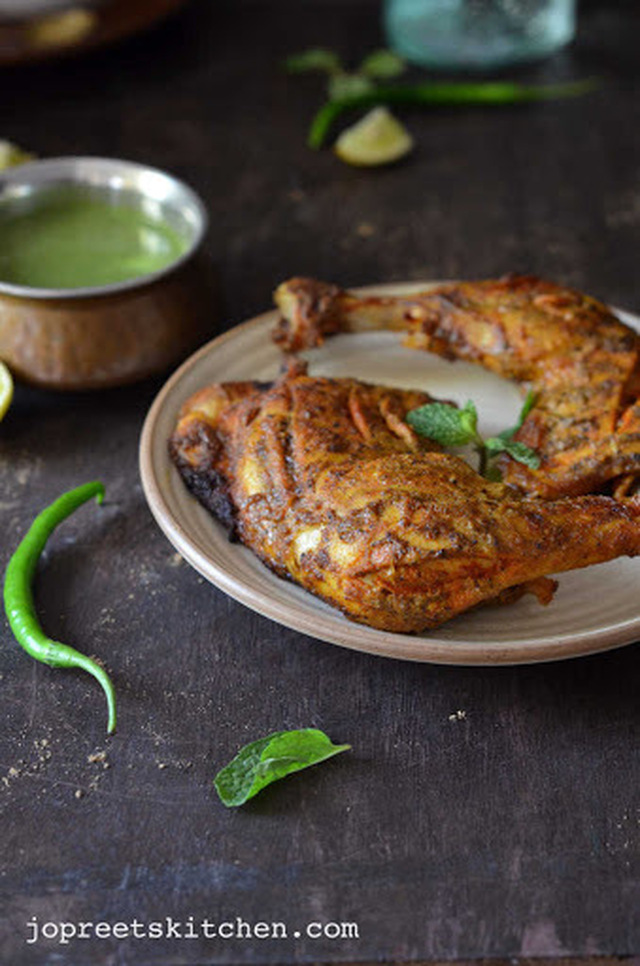 Tandoori Chicken (Indian Style Roasted Chicken)
