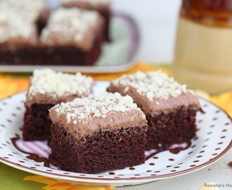 Frosted chocolate buttermilk sheet cake recipe