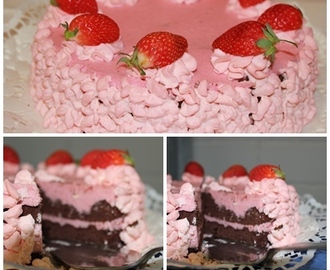 Erdbeer-Trüffel-Torte für den Erdbeer Event bei Küchenplausch
