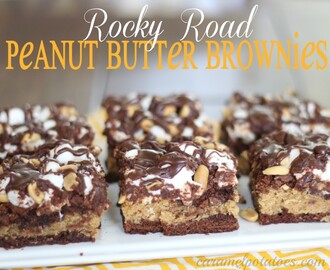 Rocky Road Peanut Butter Brownies