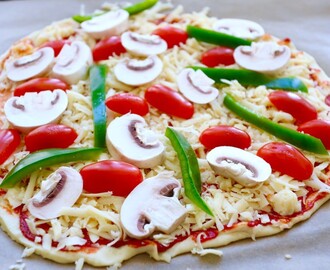 Vegetarisk pizza