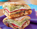 Mediterranean Pressed Picnic Sandwich