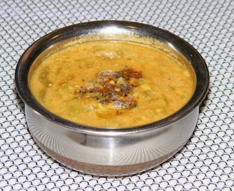 Podalangai Poricha Kuzhambu (Snake Gourd stew) – BM # 33