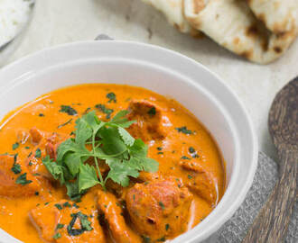 Authentic Indian Mango Chicken Curry