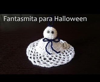 Fantasmita para Halloween Crochet