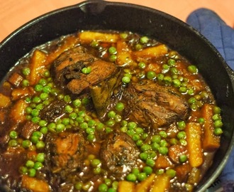 Poulet à la mode aka Chicken Pot Roast in Port # French Fridays with Dorie & Our Week's Menu
