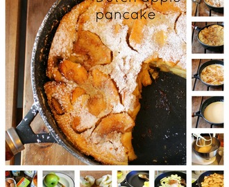 Dutch apple pancake (Tortita de manzana)