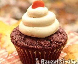 Csokis muffin vanília krémmel