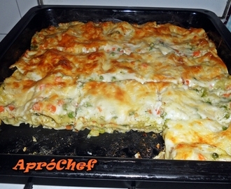 Zöldséges lasagne
