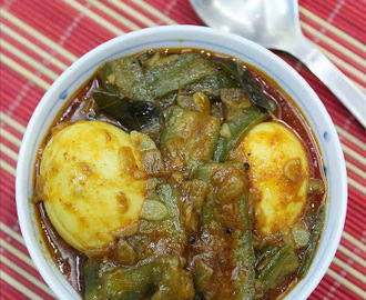 Beerakaya Kodi Guddu Kura | Andhra Ridge Gourd Egg Curry Recipe