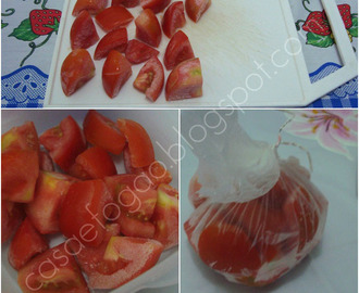 Como congelar  tomates