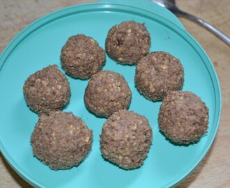 Double Chocolate/Peanutbutter Cookie Dough Protein Balls