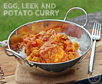 Egg, Leek and Potato Curry