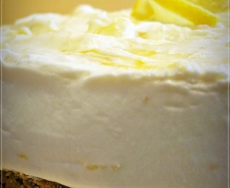 Citromos sajttorta egyszerűen (sütés nélkül)