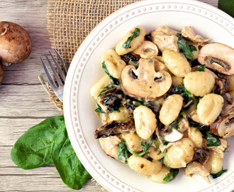 Igazi olasz gnocchi sok gombával és csirkével: a tésztát sem nehéz elkészíteni