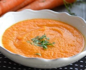 Velouté de carottes et curcuma...cuisson à l'omnicuiseur vitalité 6000