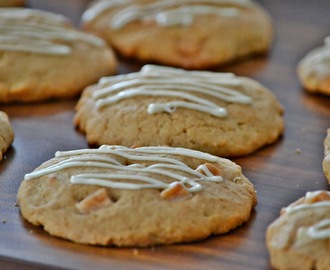 Valkosuklaa-kermatoffee Cookies