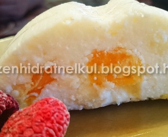 "Atkins édesség" #7 - Narancsos-túrós diétás desszert őzgerincformában