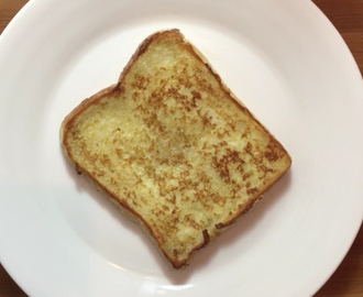 Quick and easy French toast / Eggy bread