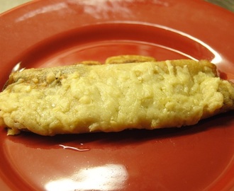 Crêpes med ost och svamp