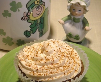 Mocha Cupcakes with Bailey's Irish Cream Frosting