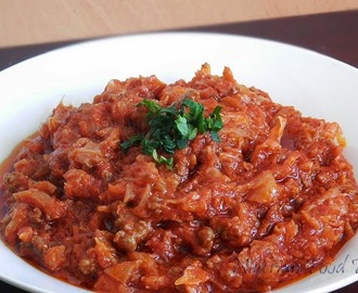 Minced Meat and Cabbage Stew