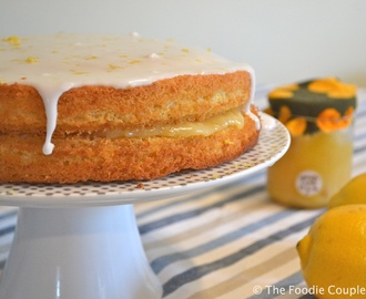 Lemon Victoria Sponge Cake