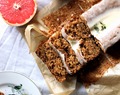 Grapefruit and Thyme Wholewheat Spelt Loaf Cake {Happy New Year} {Vegan}