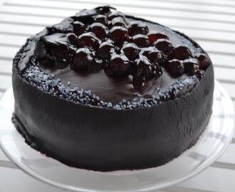 Black velvet – kakku kuin tummaa samettia
