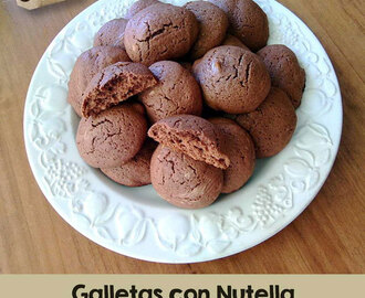 Receta de galletas de Nutella – Nutella cookies