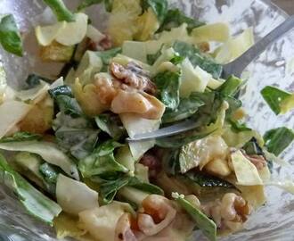 Witlof – Courgette – Noten salade