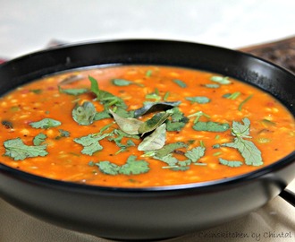 Gujarati Spiced Thick Country Soup- Vegan, Dairy Free, Sugar Free, Low oil