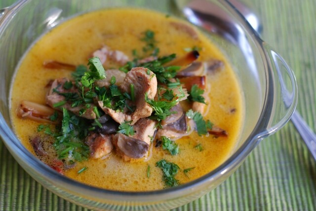 Thai Coconut & Chicken Soup