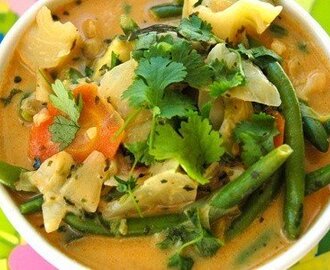 Vegetarisk thaigryta