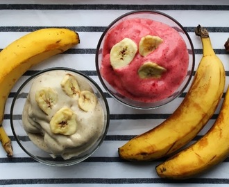 Maailman yksinkertaisin jäätelö eli kuuluisa banaanipehmis