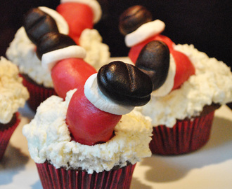 Santa's Cupcakes - Merry Christmas!