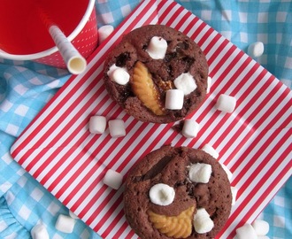 S'mores muffins
