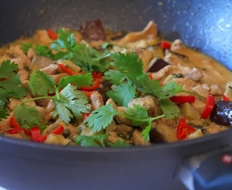 Pippurinen thai curry possusta