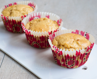 Gezond tussendoortje: Rabarber muffins met vanille