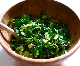 Groene salade, lekker zomers!
