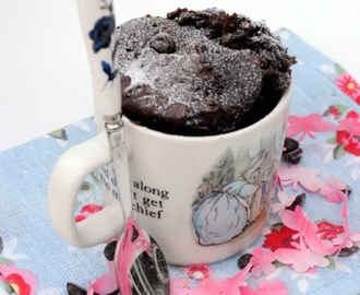 Microwave Chocolate Cake in a Mug ~ Secret recipe challenge 19th Jan 2015