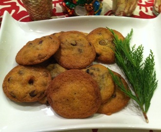 Edible Gifts Day 4: Chocolate Chip Bacon Cookies
