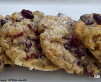 Chewy Cranberry, Dark Chocolate & Oatmeal /Oatmeal & Raisin Cookies
