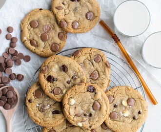 Enkla chocolate chip cookies