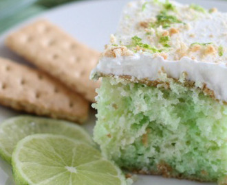 Key Lime Poke Cake, A Sweet & Easy Dessert That “Tastes Like Summer”