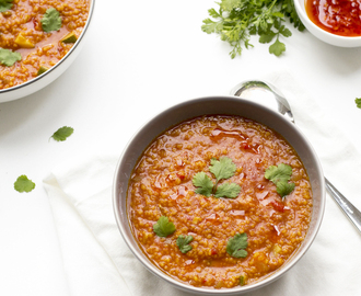 Marokkaanse tomaten couscous soep
