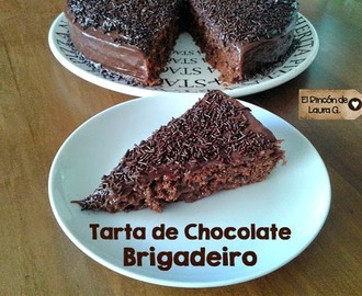 Receta de Tarta de Chocolate Brigadeiro